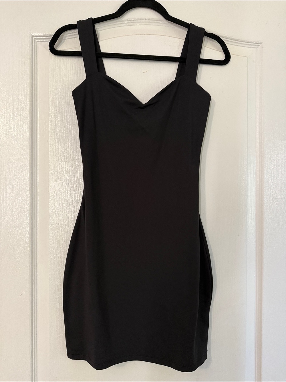 Aritzia Little Black Mini Dress with Wide Straps